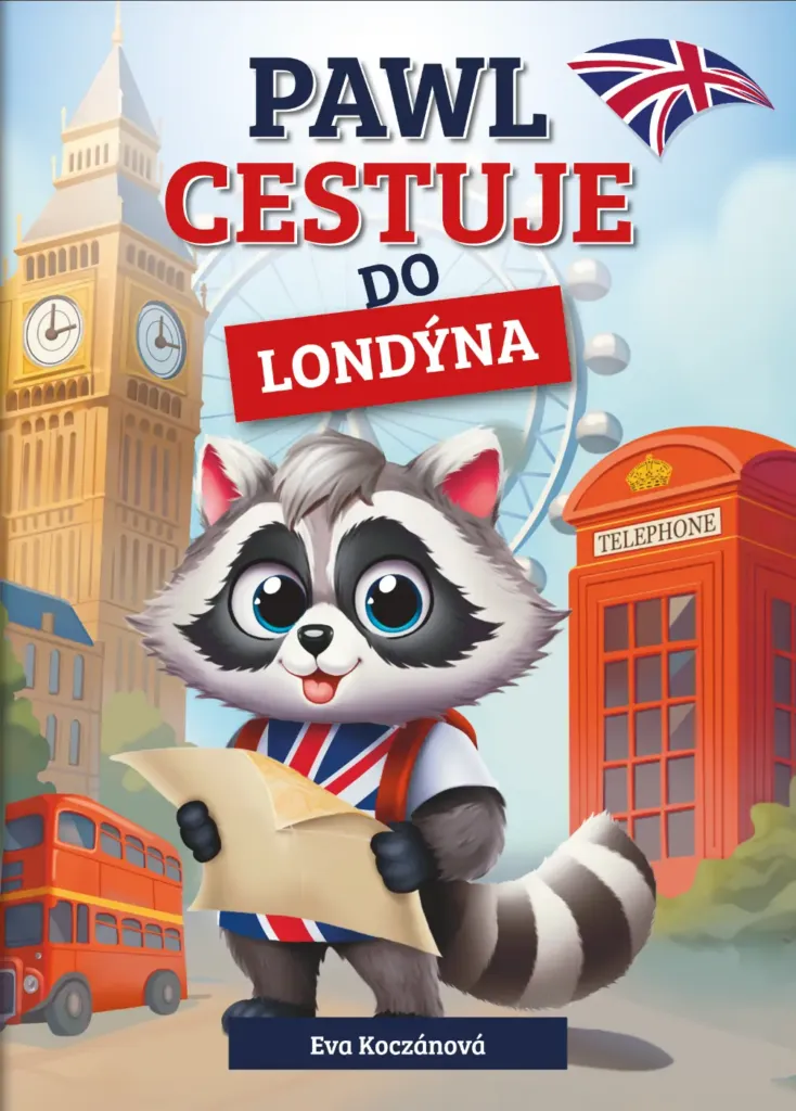 Predná obálka knihy Pawl cestuje do Londýna